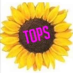 Tops. Blouses. T-shirts. Sweatshirts.